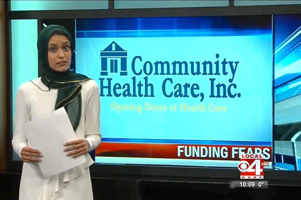 Tahera Rahman First Muslim television reporter in America to wear a