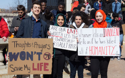 Muslim students join Madison Walkout against guns at State Capitol