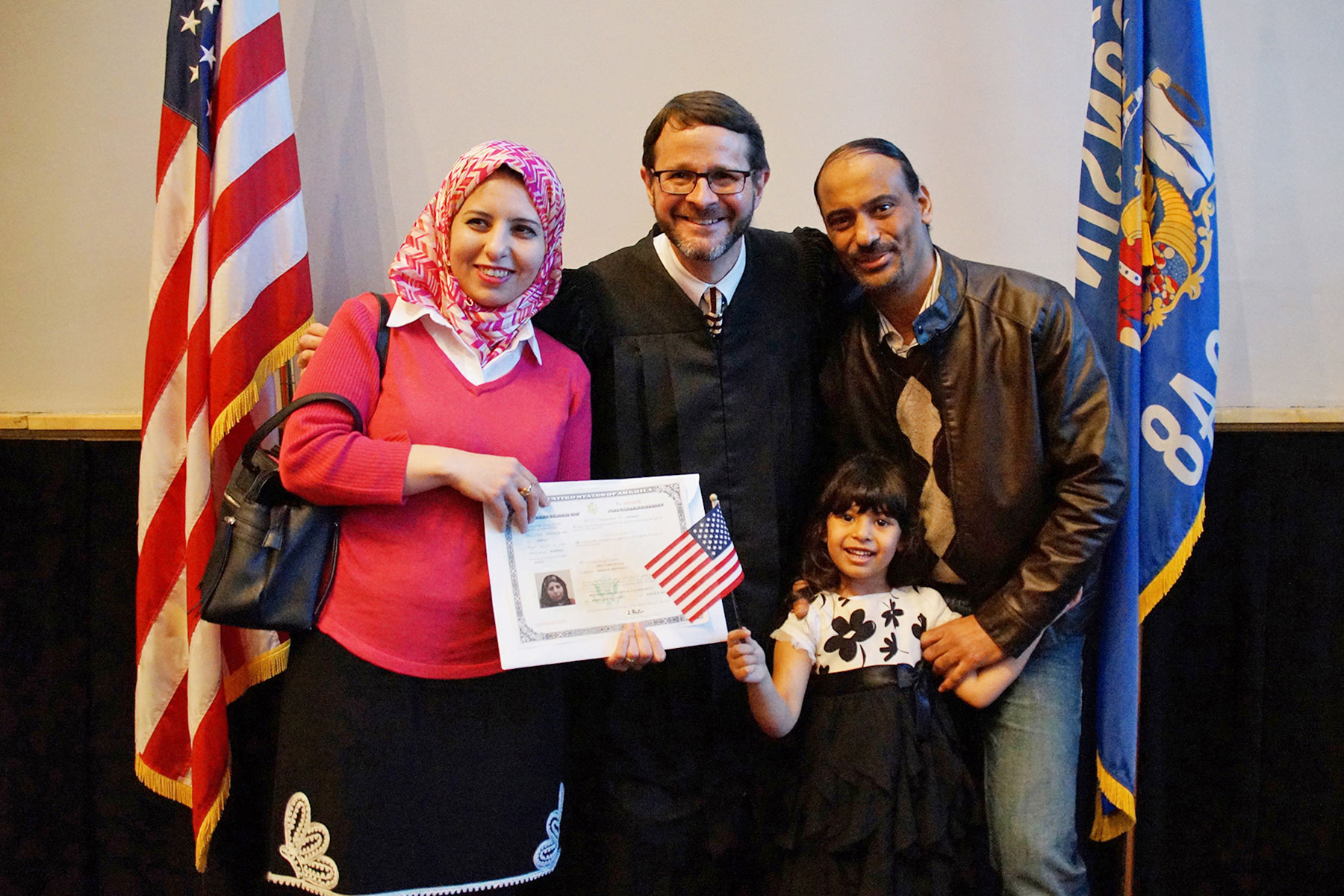 Naturalization ceremony welcomes diversity of faith and culture to America  | Wisconsin Muslim Journal