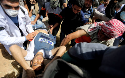 Press group condemns killing of Palestinian photojournalist reporting in Gaza