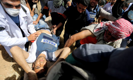 Press group condemns killing of Palestinian photojournalist reporting in Gaza