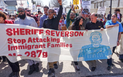 Thousands of protestors march against Waukesha’s anti-immigrant policy and enforcement