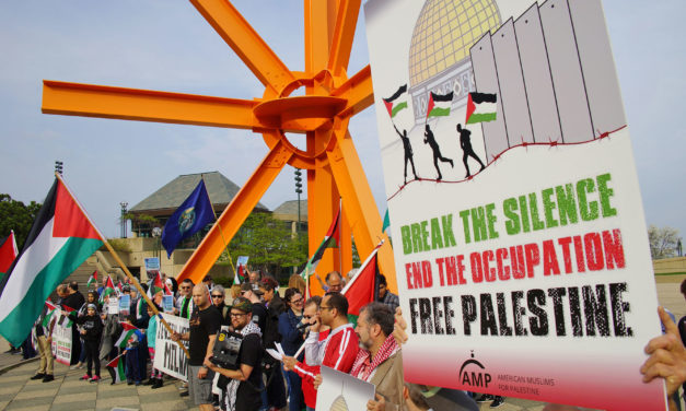 Milwaukee joins worldwide protests to condemn Israeli massacre of Palestinian civilians