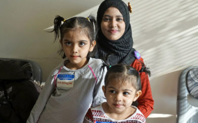 Wellness class helps women refugees find relaxation and social connection