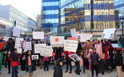 Solidarity protest presents local voices to raise awareness against brutal Sudan dictatorship