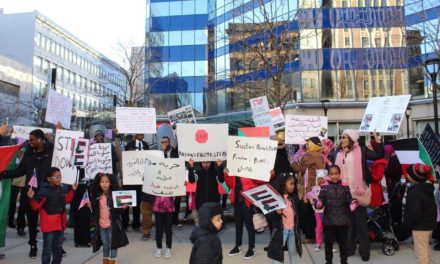 Solidarity protest presents local voices to raise awareness against brutal Sudan dictatorship