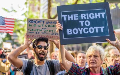As Israel influences Congress, American’s First Amendment Right to boycott hangs in jeopardy