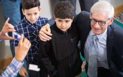 Governor Evers Visits ISM During Ramadan