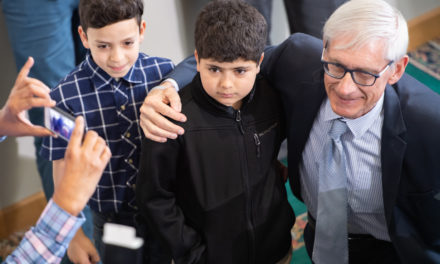 Governor Evers Visits ISM During Ramadan