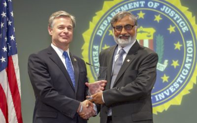 Madison’s Masood Akhtar honored with FBI’s National Director’s Community Leadership Award