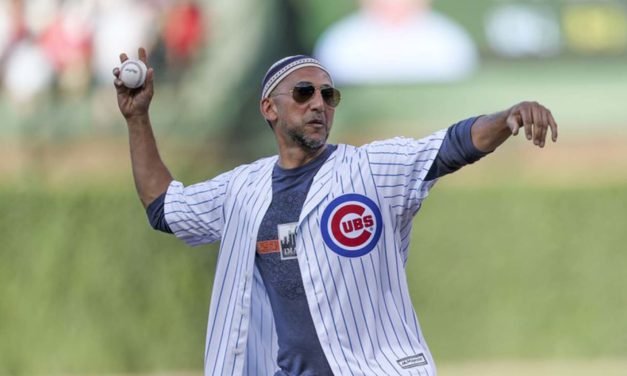 Muslim community leader throws out first pitch at Cubs game as team continues outreach