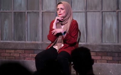 A Muslim woman comic walks into a bar: Changing perceptions through jokes