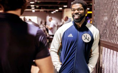 ‘Yalla’ says Adidas with its new Arabic badge