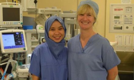 Royal Derby Hospital: Disposable sterile hijabs introduced