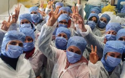 Coronavirus: 150 Tunisians self-isolate in factory to make masks