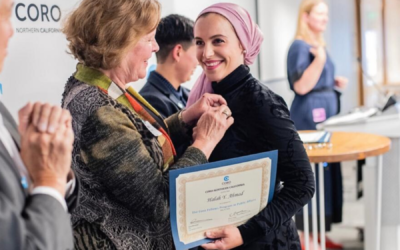 Harvard and Cambridge-educated policy analyst Halah Ahmad pushes for change with values learned at home.