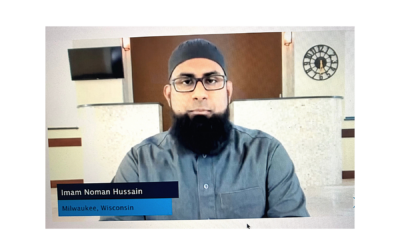 Wisconsin imam delivered a message of interfaith unity in a pre-DNC nationwide virtual prayer service.