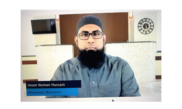 Wisconsin imam delivered a message of interfaith unity in a pre-DNC nationwide virtual prayer service.