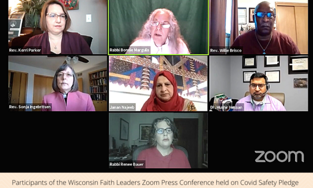 Wisconsin Faith Leaders Hold Press Conference on Covid Safety Pledge