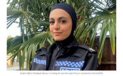 Police trial hijabs with anti-grab tech to recruit more Muslim women