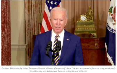 Biden Announces End of U.S. Support to Saudi War in Yemen