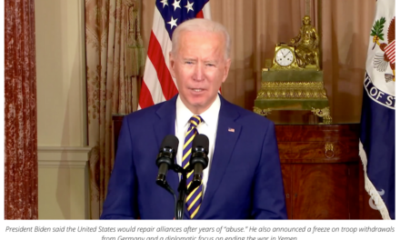 Biden Announces End of U.S. Support to Saudi War in Yemen