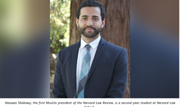 Harvard Law Review elects its first Muslim president
