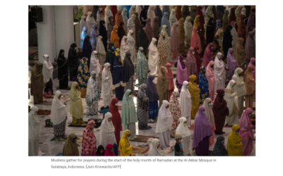 Muslims start Ramadan under the shadow of the coronavirus