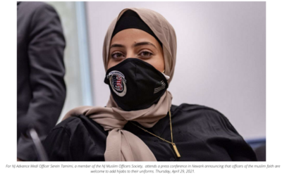 Newark police change rules to allow Muslim officers to wear hijabs on duty