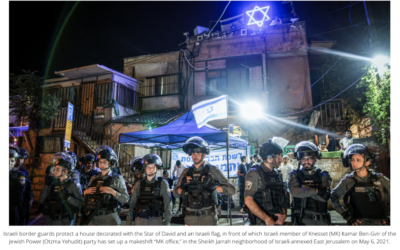TAX-EXEMPT U.S. NONPROFITS FUEL ISRAELI SETTLER PUSH TO EVICT PALESTINIANS