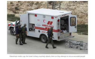 Palestinian medics on the front line fighting to save lives