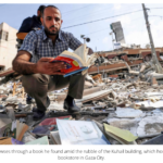Donations pour in to rebuild Gaza bookshop