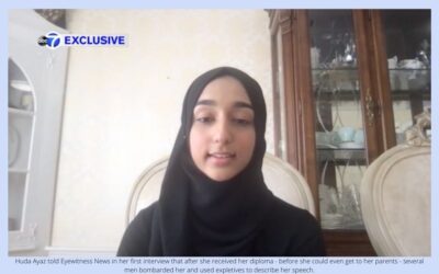 Muslim high school student speaks out on being harassed after graduation speech