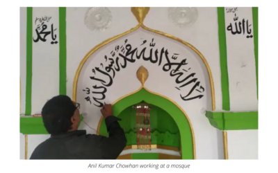 India’s Hindu calligrapher whose art adorns more than 200 mosques