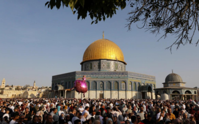 Muslims around the world celebrate Eid al-Adha
