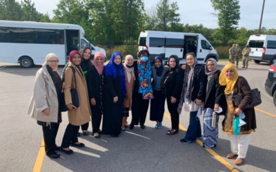 Milwaukee Muslims visit Afghans relocated to Ft. McCoy