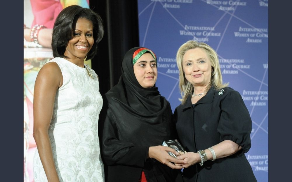 Hillary Clinton Honors International Women's Rights Leaders at