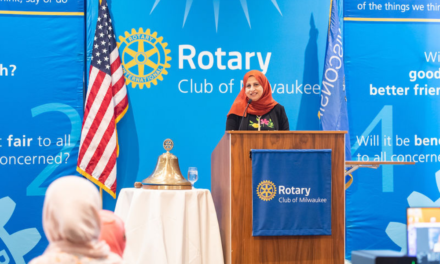 Rotary Club of Milwaukee awards Milwaukee Muslim Women’s Coalition founder Janan Najeeb its top honor