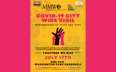 Covid-19 city wide vigil in Milwaukee’s Washington Park