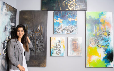 MMWC Networking Brunch: A calligraphy lesson with artist Rida Fatima