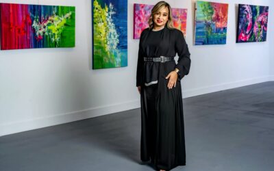 Debut Exhibition by Abstract Artist Depicts Father’s Life