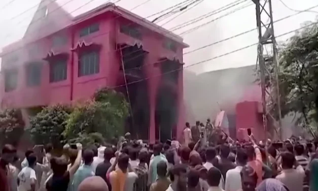 USCMO Condemns Church Burnings, Blasphemy Mob Vigilantism in Punjab, Pakistan