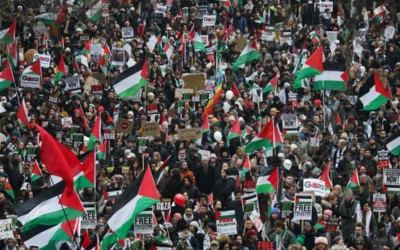 Hundreds of Thousands March for Gaza as World Demands Cease-Fire