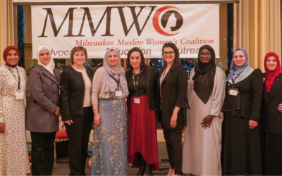 MMWC board president Fatoumata Ceesay, M.D., jumps in
