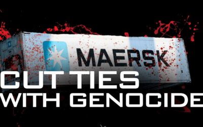 Mask Off Maersk: Demand logistics giant Maersk cut ties with genocide
