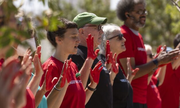 Interfaith delegation shows solidarity with Palestinians facing Israeli apartheid, violence, and displacement