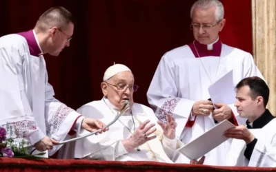 Pope Francis dies after final address called for ending war on Gaza