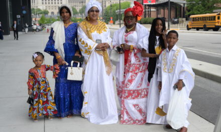 Thousands of Milwaukee Muslims gather together to celebrate Eid al-Adha