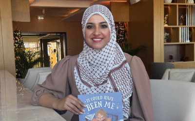 Palestinian author/filmmaker brings “It Could Have Been Me,” a children’s story about Gaza, to Milwaukee