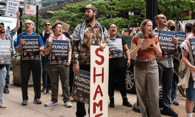 Statewide campaign aims to end Illinois’ investment in Israel